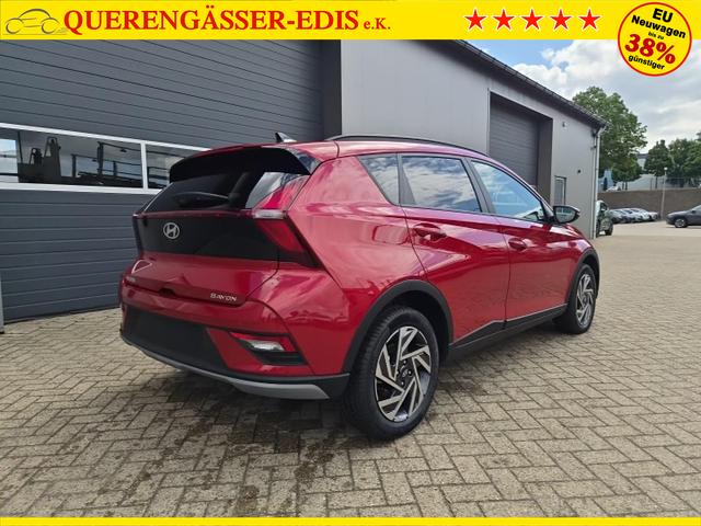 Hyundai BAYON Trend 1.0 T-GDI 90PS Automatik Klimaautomatik R&uuml;ckf.Kamera Parksensoren Sitzheizung Lenkradheizung Bluetooth Touchscreen Tempomat Apple CarPlay + Android Auto 16"LM 