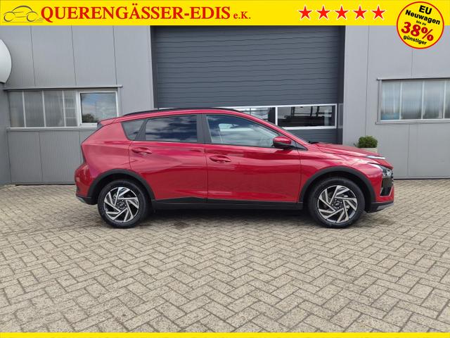 Hyundai BAYON Trend 1.0 T-GDI 90PS Automatik Klimaautomatik R&uuml;ckf.Kamera Parksensoren Sitzheizung Lenkradheizung Bluetooth Touchscreen Tempomat Apple CarPlay + Android Auto 16"LM 