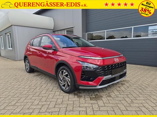 Hyundai BAYON Trend 1.0 T-GDI 90PS Automatik Klimaautomatik R&uuml;ckf.Kamera Parksensoren Sitzheizung Lenkradheizung Bluetooth Touchscreen Tempomat Apple CarPlay + Android Auto 16"LM 
