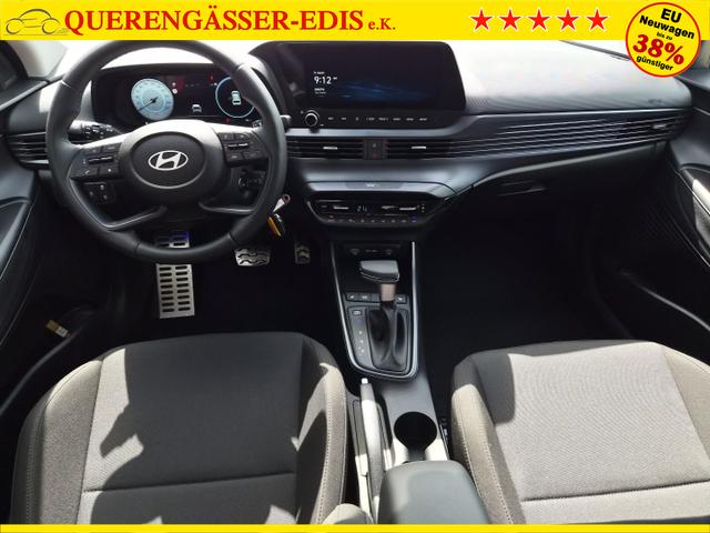 Hyundai BAYON Trend 1.0 T-GDI 90PS Automatik Klimaautomatik R&uuml;ckf.Kamera Parksensoren Sitzheizung Lenkradheizung Bluetooth Touchscreen Tempomat Apple CarPlay + Android Auto 16"LM 