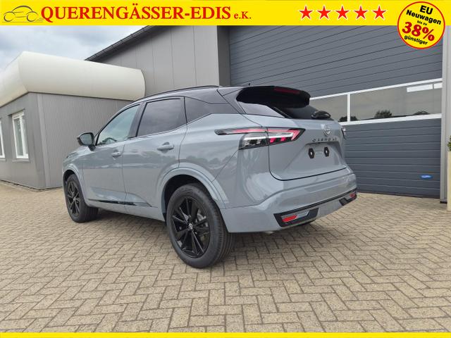 Nissan Qashqai 1.3 DIG-T MHEV 158 PS X-Tronic N-Design Head-Up Display Teil-Leder Klimaautomatik Sitzheizung Lenkradheizung Navi elektr. Heckklappe ACC PDC v+h 360&deg;Kamera DAB Bluetooth Touchscreen Apple CarPlay Android Auto 19"Zoll 