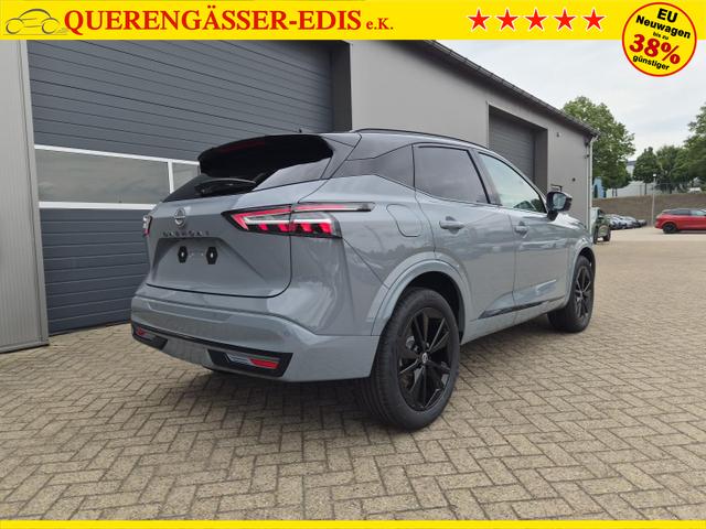 Nissan Qashqai 1.3 DIG-T MHEV 158 PS X-Tronic N-Design Head-Up Display Teil-Leder Klimaautomatik Sitzheizung Lenkradheizung Navi elektr. Heckklappe ACC PDC v+h 360&deg;Kamera DAB Bluetooth Touchscreen Apple CarPlay Android Auto 19"Zoll 