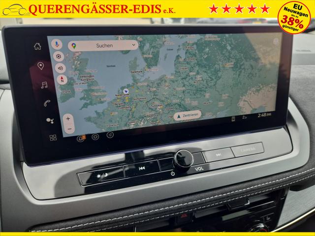 Nissan Qashqai 1.3 DIG-T MHEV 158 PS X-Tronic N-Design Head-Up Display Teil-Leder Klimaautomatik Sitzheizung Lenkradheizung Navi elektr. Heckklappe ACC PDC v+h 360&deg;Kamera DAB Bluetooth Touchscreen Apple CarPlay Android Auto 19"Zoll 