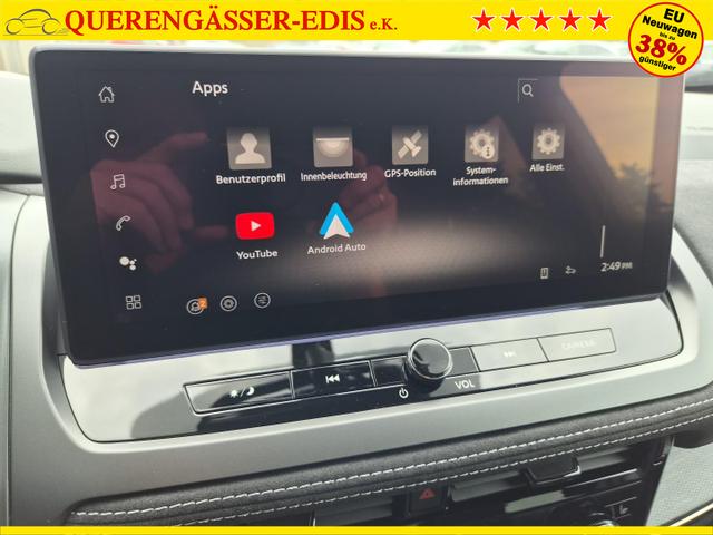 Nissan Qashqai 1.3 DIG-T MHEV 158 PS X-Tronic N-Design Head-Up Display Teil-Leder Klimaautomatik Sitzheizung Lenkradheizung Navi elektr. Heckklappe ACC PDC v+h 360&deg;Kamera DAB Bluetooth Touchscreen Apple CarPlay Android Auto 19"Zoll 