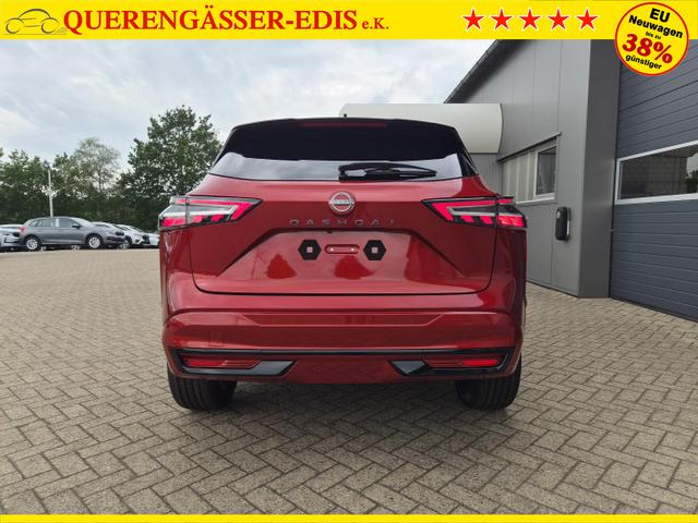 Nissan Qashqai 1.3 DIG-T MHEV 158 PS X-Tronic N-Design Head-Up Display Teil-Leder Klimaautomatik Sitzheizung Lenkradheizung Navi elektr. Heckklappe ACC PDC v+h 360&deg;Kamera DAB Bluetooth Touchscreen Apple CarPlay Android Auto 19"Zoll 