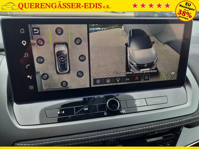 Nissan Qashqai 1.3 DIG-T MHEV 158 PS X-Tronic N-Design Head-Up Display Teil-Leder Klimaautomatik Sitzheizung Lenkradheizung Navi elektr. Heckklappe ACC PDC v+h 360&deg;Kamera DAB Bluetooth Touchscreen Apple CarPlay Android Auto 19"Zoll 