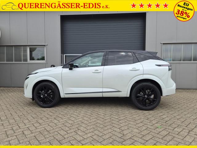 Nissan Qashqai 1.3 DIG-T MHEV 158 PS X-Tronic N-Design Head-Up Display Teil-Leder Klimaautomatik Sitzheizung Lenkradheizung Navi elektr. Heckklappe ACC PDC v+h 360&deg;Kamera DAB Bluetooth Touchscreen Apple CarPlay Android Auto 19"Zoll 
