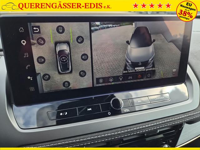 Nissan Qashqai 1.3 DIG-T MHEV 158 PS X-Tronic N-Design PanoDach Teil-Leder Klimaautomatik Sitzheizung Lenkradheizung Navi ACC PDC v+h 360&deg;Kamera DAB Bluetooth Touchscreen Apple CarPlay Android Auto 19"Zoll 