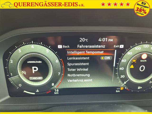 Nissan Qashqai 1.3 DIG-T MHEV 158 PS X-Tronic N-Design PanoDach Teil-Leder Klimaautomatik Sitzheizung Lenkradheizung Navi ACC PDC v+h 360&deg;Kamera DAB Bluetooth Touchscreen Apple CarPlay Android Auto 19"Zoll 