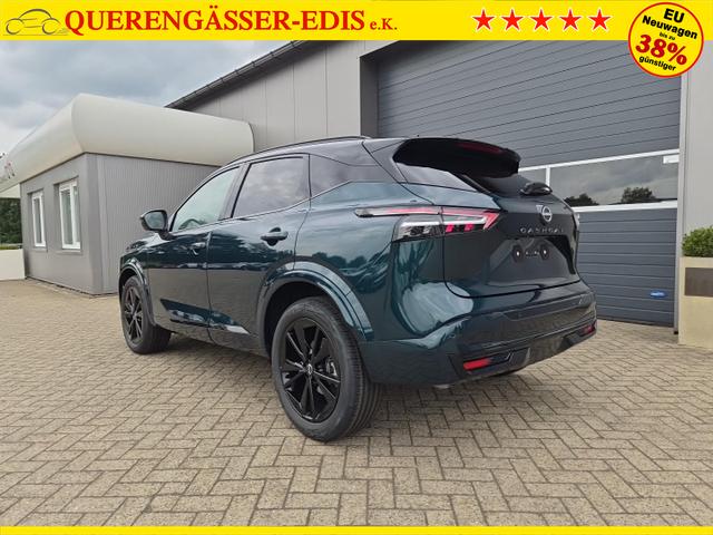 Nissan Qashqai 1.3 DIG-T MHEV 158 PS X-Tronic N-Design PanoDach Teil-Leder Klimaautomatik Sitzheizung Lenkradheizung Navi ACC PDC v+h 360&deg;Kamera DAB Bluetooth Touchscreen Apple CarPlay Android Auto 19"Zoll 