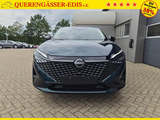 Nissan Qashqai 1.3 DIG-T MHEV 158 PS X-Tronic N-Design PanoDach Teil-Leder Klimaautomatik Sitzheizung Lenkradheizung Navi ACC PDC v+h 360&deg;Kamera DAB Bluetooth Touchscreen Apple CarPlay Android Auto 19"Zoll 