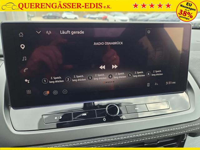 Nissan Qashqai 1.3 DIG-T MHEV 158 PS X-Tronic N-Design PanoDach Teil-Leder Klimaautomatik Sitzheizung Lenkradheizung Navi ACC PDC v+h 360&deg;Kamera DAB Bluetooth Touchscreen Apple CarPlay Android Auto 19"Zoll 