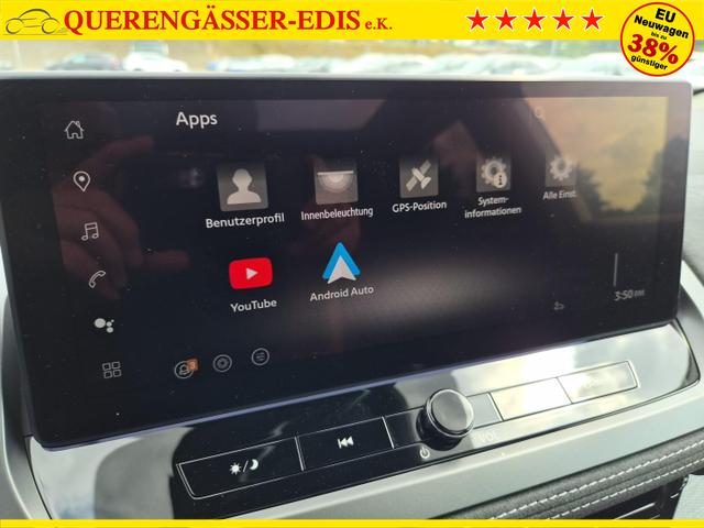 Nissan Qashqai 1.3 DIG-T MHEV 158 PS X-Tronic N-Design PanoDach Teil-Leder Klimaautomatik Sitzheizung Lenkradheizung Navi ACC PDC v+h 360&deg;Kamera DAB Bluetooth Touchscreen Apple CarPlay Android Auto 19"Zoll 