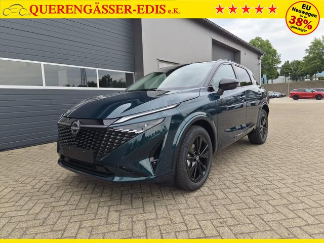 Nissan Qashqai 1.3 DIG-T MHEV 158 PS X-Tronic N-Design Head-Up Display Teil-Leder Klimaautomatik Sitzheizung Lenkradheizung Navi elektr. Heckklappe ACC PDC v+h 360&deg;Kamera DAB Bluetooth Touchscreen Apple CarPlay Android Auto 19"Zoll 