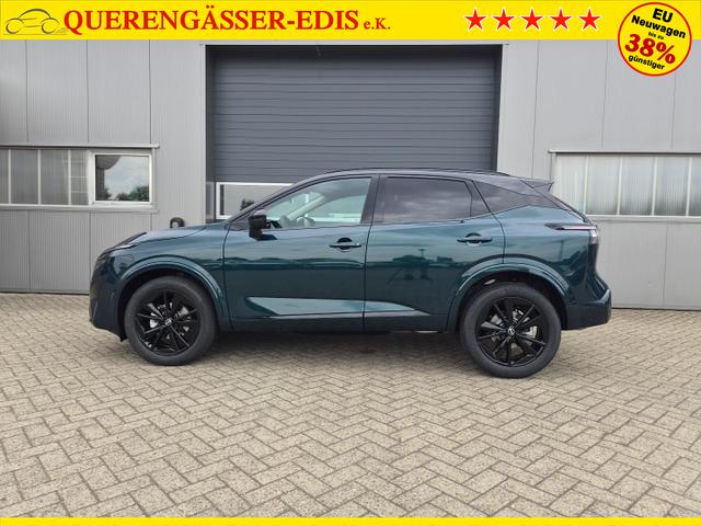 Nissan Qashqai 1.3 DIG-T MHEV 158 PS X-Tronic N-Design Head-Up Display Teil-Leder Klimaautomatik Sitzheizung Lenkradheizung Navi elektr. Heckklappe ACC PDC v+h 360&deg;Kamera DAB Bluetooth Touchscreen Apple CarPlay Android Auto 19"Zoll 