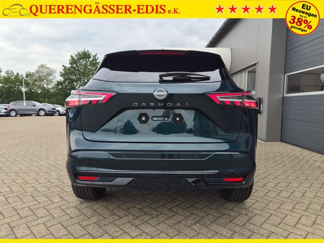 Nissan Qashqai 1.3 DIG-T MHEV 158 PS X-Tronic N-Design Head-Up Display Teil-Leder Klimaautomatik Sitzheizung Lenkradheizung Navi elektr. Heckklappe ACC PDC v+h 360&deg;Kamera DAB Bluetooth Touchscreen Apple CarPlay Android Auto 19"Zoll 