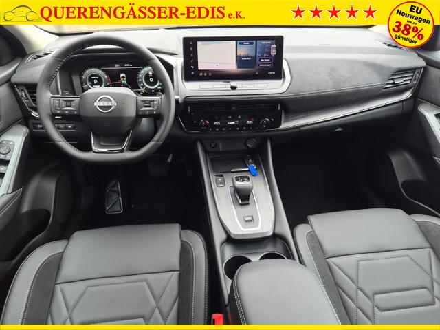 Nissan Qashqai 1.3 DIG-T MHEV 158 PS X-Tronic N-Design Head-Up Display Teil-Leder Klimaautomatik Sitzheizung Lenkradheizung Navi elektr. Heckklappe ACC PDC v+h 360&deg;Kamera DAB Bluetooth Touchscreen Apple CarPlay Android Auto 19"Zoll 