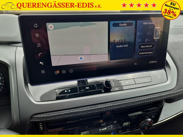 Nissan Qashqai 1.3 DIG-T MHEV 158 PS X-Tronic N-Design Head-Up Display Teil-Leder Klimaautomatik Sitzheizung Lenkradheizung Navi elektr. Heckklappe ACC PDC v+h 360&deg;Kamera DAB Bluetooth Touchscreen Apple CarPlay Android Auto 19"Zoll 