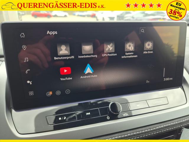 Nissan Qashqai 1.3 DIG-T MHEV 158 PS X-Tronic N-Design Head-Up Display Teil-Leder Klimaautomatik Sitzheizung Lenkradheizung Navi elektr. Heckklappe ACC PDC v+h 360&deg;Kamera DAB Bluetooth Touchscreen Apple CarPlay Android Auto 19"Zoll 