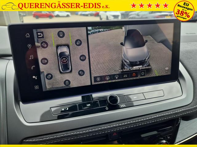 Nissan Qashqai 1.3 DIG-T MHEV 158 PS X-Tronic N-Design Head-Up Display Teil-Leder Klimaautomatik Sitzheizung Lenkradheizung Navi elektr. Heckklappe ACC PDC v+h 360&deg;Kamera DAB Bluetooth Touchscreen Apple CarPlay Android Auto 19"Zoll 