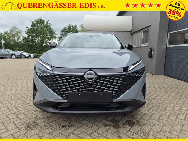 Nissan Qashqai 1.3 DIG-T MHEV 158 PS X-Tronic N-Connecta Teil-Leder PanoGlasdach Klimaautomatik Sitzheizung Lenkradheizung Navi ACC PDC v+h 360&deg;Kamera DAB Bluetooth Touchscreen Apple CarPlay Android Auto 18"LM 