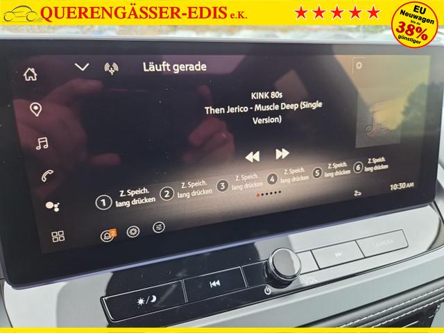 Nissan Qashqai 1.3 DIG-T MHEV 158 PS X-Tronic N-Connecta Teil-Leder PanoGlasdach Klimaautomatik Sitzheizung Lenkradheizung Navi ACC PDC v+h 360&deg;Kamera DAB Bluetooth Touchscreen Apple CarPlay Android Auto 18"LM 