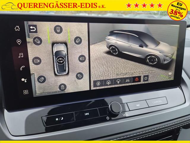 Nissan Qashqai 1.3 DIG-T MHEV 158 PS X-Tronic N-Connecta Teil-Leder PanoGlasdach Klimaautomatik Sitzheizung Lenkradheizung Navi ACC PDC v+h 360&deg;Kamera DAB Bluetooth Touchscreen Apple CarPlay Android Auto 18"LM 