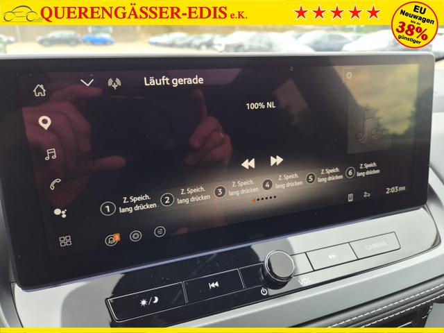 Nissan Qashqai 1.3 DIG-T MHEV 158 PS X-Tronic N-Connecta Teil-Leder PanoGlasdach Klimaautomatik Sitzheizung Lenkradheizung Navi ACC PDC v+h 360&deg;Kamera DAB Bluetooth Touchscreen Apple CarPlay Android Auto 18"LM 