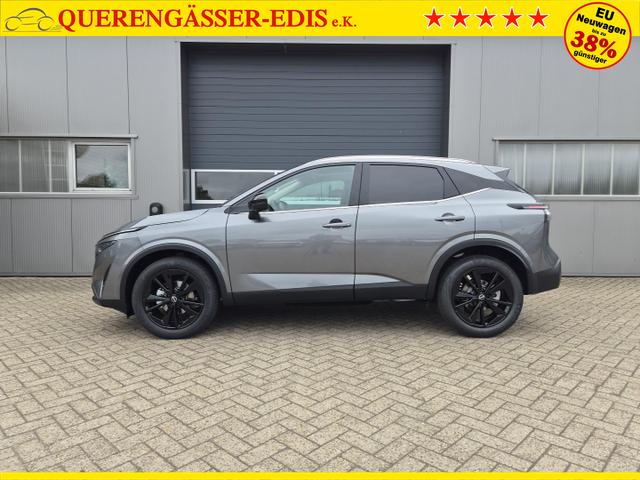 Nissan Qashqai 1.3 DIG-T MHEV 158 PS X-Tronic Tekna Voll-Leder Klimaautomatik PanoGlasdach Sitzheizung Lenkradheizung Navi Head-Up Display elektr. Heckklappe ACC PDC v+h 360&deg;Kamera DAB Bluetooth Touchscreen Apple CarPlay Android Auto 19"LM 