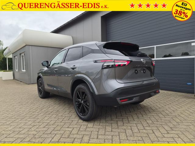 Nissan Qashqai 1.3 DIG-T MHEV 158 PS X-Tronic Tekna Voll-Leder Klimaautomatik PanoGlasdach Sitzheizung Lenkradheizung Navi Head-Up Display elektr. Heckklappe ACC PDC v+h 360&deg;Kamera DAB Bluetooth Touchscreen Apple CarPlay Android Auto 19"LM 