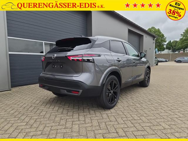 Nissan Qashqai 1.3 DIG-T MHEV 158 PS X-Tronic Tekna Voll-Leder Klimaautomatik PanoGlasdach Sitzheizung Lenkradheizung Navi Head-Up Display elektr. Heckklappe ACC PDC v+h 360&deg;Kamera DAB Bluetooth Touchscreen Apple CarPlay Android Auto 19"LM 