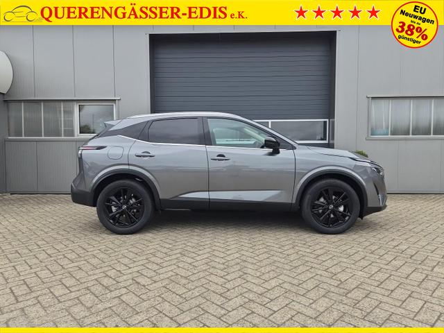 Nissan Qashqai 1.3 DIG-T MHEV 158 PS X-Tronic Tekna Voll-Leder Klimaautomatik PanoGlasdach Sitzheizung Lenkradheizung Navi Head-Up Display elektr. Heckklappe ACC PDC v+h 360&deg;Kamera DAB Bluetooth Touchscreen Apple CarPlay Android Auto 19"LM 