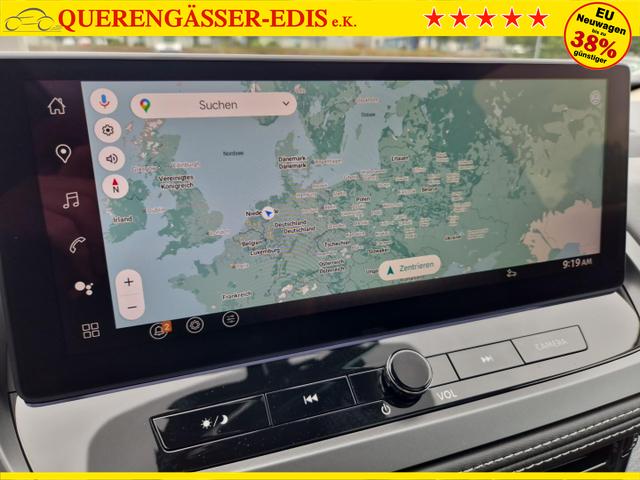 Nissan Qashqai 1.3 DIG-T MHEV 158 PS X-Tronic Tekna Voll-Leder Klimaautomatik PanoGlasdach Sitzheizung Lenkradheizung Navi Head-Up Display elektr. Heckklappe ACC PDC v+h 360&deg;Kamera DAB Bluetooth Touchscreen Apple CarPlay Android Auto 19"LM 