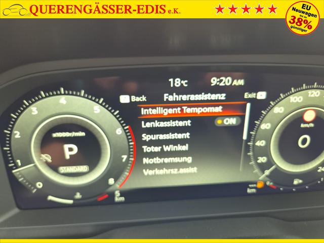 Nissan Qashqai 1.3 DIG-T MHEV 158 PS X-Tronic Tekna Voll-Leder Klimaautomatik PanoGlasdach Sitzheizung Lenkradheizung Navi Head-Up Display elektr. Heckklappe ACC PDC v+h 360&deg;Kamera DAB Bluetooth Touchscreen Apple CarPlay Android Auto 19"LM 