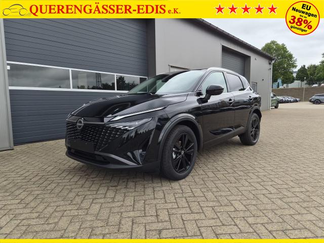 Nissan Qashqai 1.3 DIG-T MHEV 158 PS X-Tronic Tekna Voll-Leder Klimaautomatik PanoGlasdach Sitzheizung Lenkradheizung Navi Head-Up Display elektr. Heckklappe ACC PDC v+h 360&deg;Kamera DAB Bluetooth Touchscreen Apple CarPlay Android Auto 19"LM 