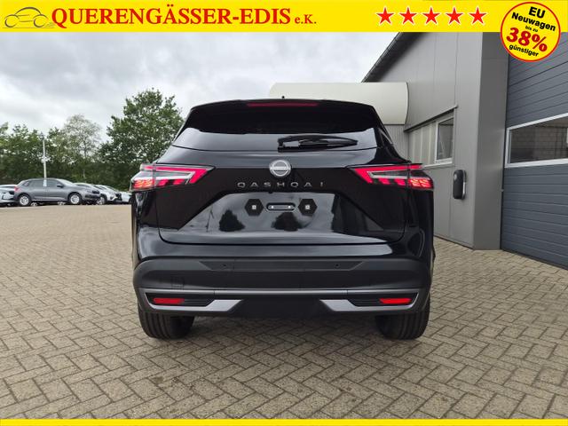 Nissan Qashqai 1.3 DIG-T MHEV 158 PS X-Tronic Tekna Voll-Leder Klimaautomatik PanoGlasdach Sitzheizung Lenkradheizung Navi Head-Up Display elektr. Heckklappe ACC PDC v+h 360&deg;Kamera DAB Bluetooth Touchscreen Apple CarPlay Android Auto 19"LM 