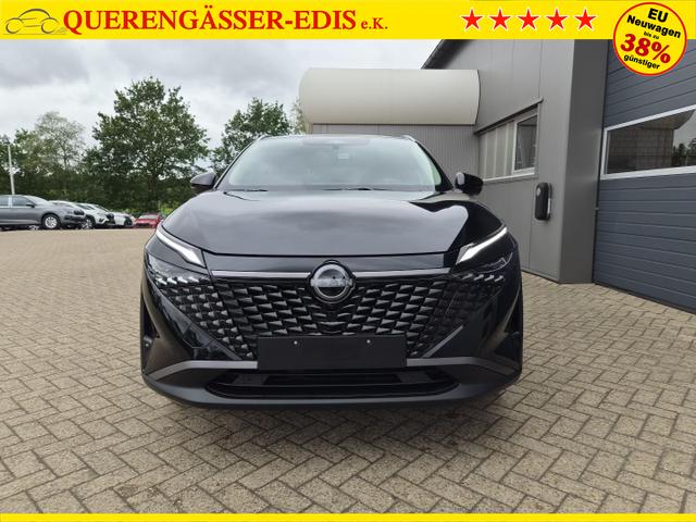 Nissan Qashqai 1.3 DIG-T MHEV 158 PS X-Tronic Tekna Voll-Leder Klimaautomatik PanoGlasdach Sitzheizung Lenkradheizung Navi Head-Up Display elektr. Heckklappe ACC PDC v+h 360&deg;Kamera DAB Bluetooth Touchscreen Apple CarPlay Android Auto 19"LM 