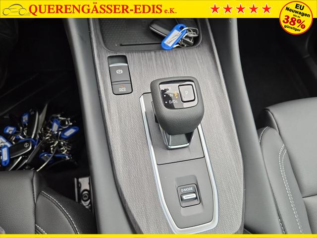 Nissan Qashqai 1.3 DIG-T MHEV 158 PS X-Tronic Tekna Voll-Leder Klimaautomatik PanoGlasdach Sitzheizung Lenkradheizung Navi Head-Up Display elektr. Heckklappe ACC PDC v+h 360&deg;Kamera DAB Bluetooth Touchscreen Apple CarPlay Android Auto 19"LM 