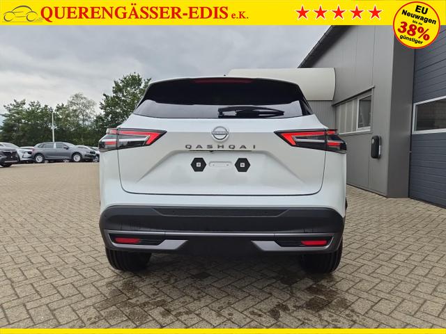 Nissan Qashqai 1.3 DIG-T MHEV 158 PS X-Tronic N-Connecta Teil-Leder PanoGlasdach Klimaautomatik Sitzheizung Lenkradheizung Navi ACC PDC v+h 360&deg;Kamera DAB Bluetooth Touchscreen Apple CarPlay Android Auto 18"LM 