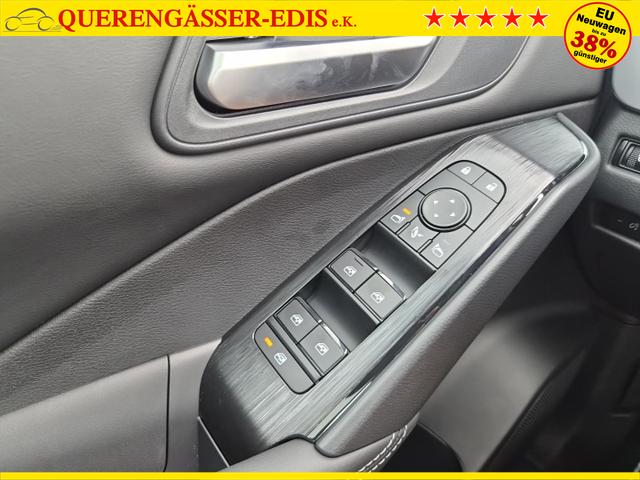 Nissan Qashqai 1.3 DIG-T MHEV 158 PS X-Tronic N-Connecta Teil-Leder PanoGlasdach Klimaautomatik Sitzheizung Lenkradheizung Navi ACC PDC v+h 360&deg;Kamera DAB Bluetooth Touchscreen Apple CarPlay Android Auto 18"LM 