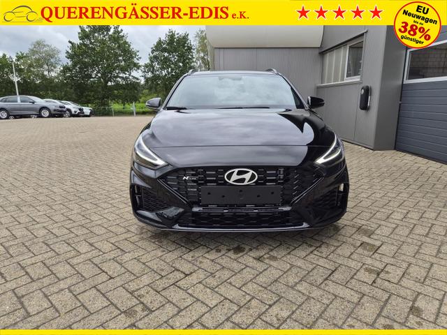 Hyundai i30 Kombi 1.6 T-GDI 150PS Automatik N-Line Sitzheizung Lenkradheizung Klimaautomatik Navi 10,3"-Touchscreen Bluelink Apple CarPlay + Android Auto PDC v+h R&uuml;ckf.Kamera 18-LM 