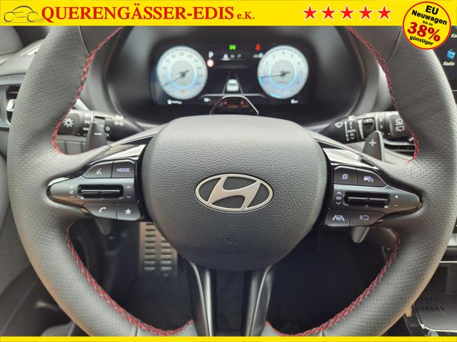Hyundai i30 Kombi 1.6 T-GDI 150PS Automatik N-Line Sitzheizung Lenkradheizung Klimaautomatik Navi 10,3"-Touchscreen Bluelink Apple CarPlay + Android Auto PDC v+h R&uuml;ckf.Kamera 18-LM 