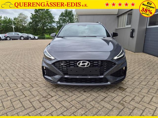 Hyundai i30 Kombi 1.6 T-GDI 150PS Automatik N-Line Sitzheizung Lenkradheizung Klimaautomatik Navi 10,3"-Touchscreen Bluelink Apple CarPlay + Android Auto PDC v+h R&uuml;ckf.Kamera 18-LM 