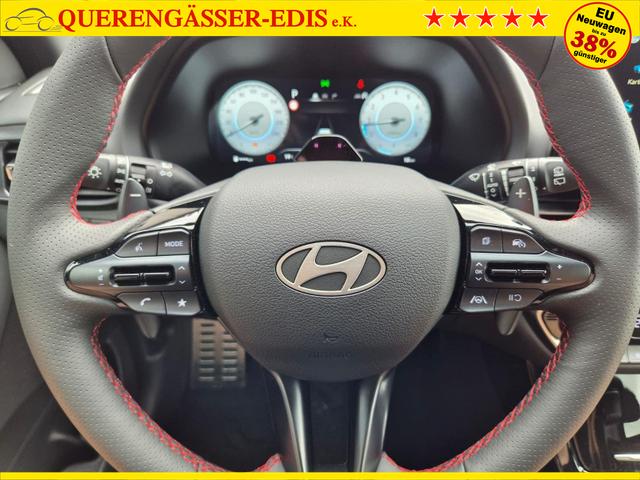 Hyundai i30 Kombi 1.6 T-GDI 150PS Automatik N-Line Sitzheizung Lenkradheizung Klimaautomatik Navi 10,3"-Touchscreen Bluelink Apple CarPlay + Android Auto PDC v+h R&uuml;ckf.Kamera 18-LM 