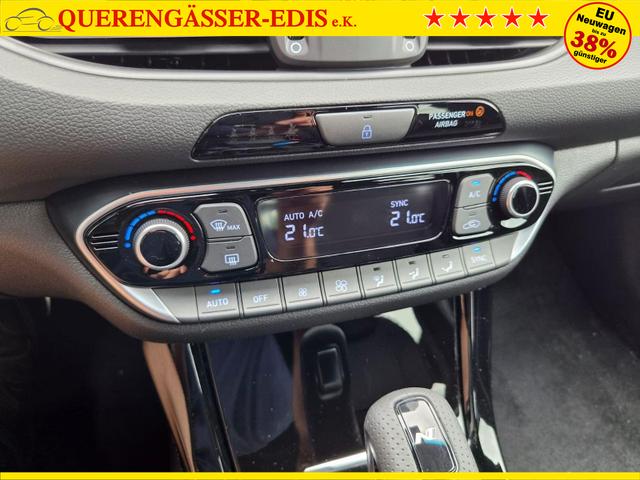 Hyundai i30 Kombi 1.6 T-GDI 150PS Automatik N-Line Sitzheizung Lenkradheizung Klimaautomatik Navi 10,3"-Touchscreen Bluelink Apple CarPlay + Android Auto PDC v+h R&uuml;ckf.Kamera 18-LM 