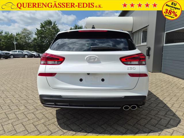 Hyundai i30 Kombi 1.6 T-GDI 150PS Automatik N-Line Sitzheizung Lenkradheizung Klimaautomatik Navi 10,3"-Touchscreen Bluelink Apple CarPlay + Android Auto PDC v+h R&uuml;ckf.Kamera 18-LM 