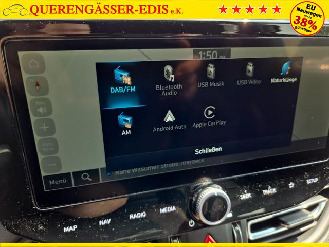 Hyundai i30 Kombi 1.6 T-GDI 150PS Automatik N-Line Sitzheizung Lenkradheizung Klimaautomatik Navi 10,3"-Touchscreen Bluelink Apple CarPlay + Android Auto PDC v+h R&uuml;ckf.Kamera 18-LM 