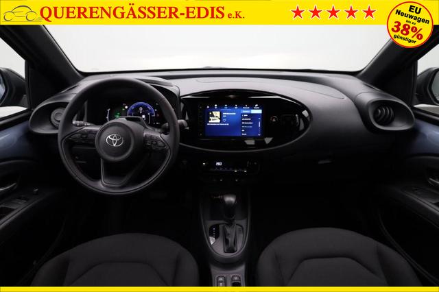 Toyota Aygo X Pure 1.5 Hybrid 116PS Automatik Sitzheizung Klimaautomatik R&uuml;ckf.Kamera AbstandsTempomat Nebelscheinw. Multifunktionslenkrad Bluetooth Touchscreen Apple CarPlay + Android Auto 2xKeyless 