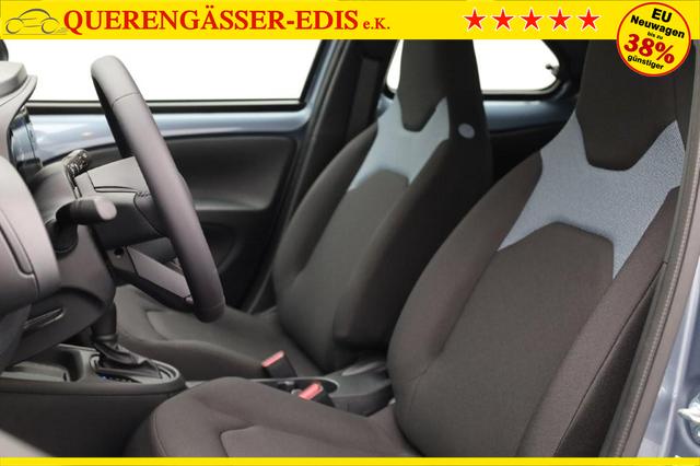Toyota Aygo X Pure 1.5 Hybrid 116PS Automatik Sitzheizung Klimaautomatik R&uuml;ckf.Kamera AbstandsTempomat Nebelscheinw. Multifunktionslenkrad Bluetooth Touchscreen Apple CarPlay + Android Auto 2xKeyless 