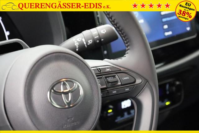 Toyota Aygo X Pure 1.5 Hybrid 116PS Automatik Sitzheizung Klimaautomatik R&uuml;ckf.Kamera AbstandsTempomat Nebelscheinw. Multifunktionslenkrad Bluetooth Touchscreen Apple CarPlay + Android Auto 2xKeyless 